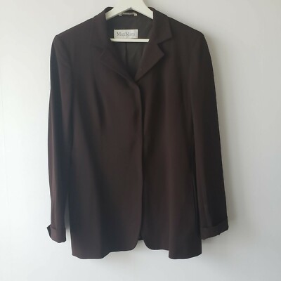 アウターその他 MAX MARA Woman Blazer Brown 2521046101600 010 s-l400.jpg