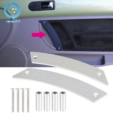 Interior Door Handle Panel Pull Handles For Volkswagen 1998-10 Beetle Bug Chrome