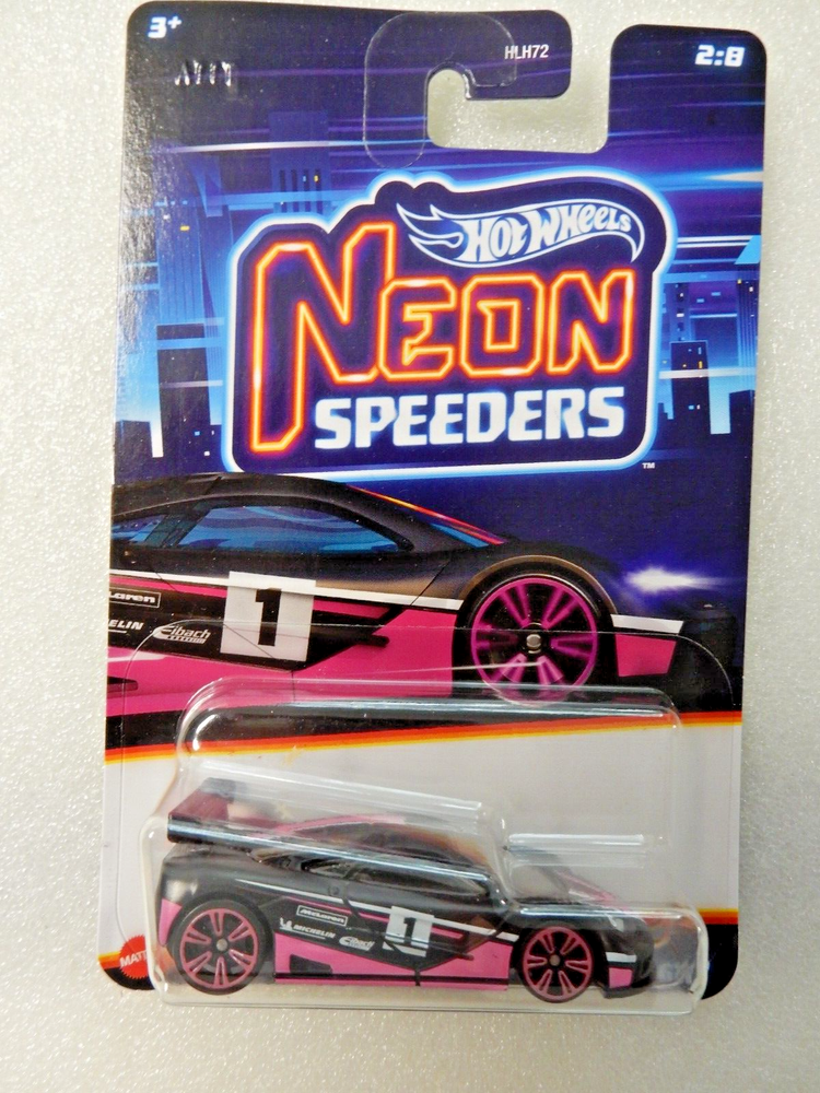 Hot Wheels Neon Speeders McLaren F1 GTR 2/8 2023 NIP
