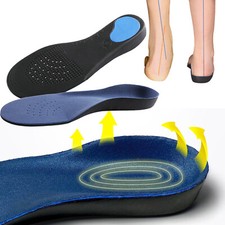 Work Boots Feet Arch Support Orthotic Plantar Fasciitis Shoe Insoles Cushion