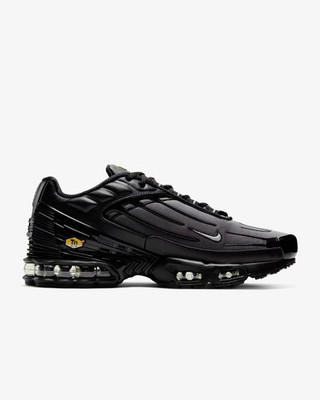 NWOB Nike Air Max Plus 3 Black Wolf Grey CJ9684-002 Sz 9.5