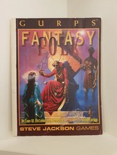 GURPS: Fantasy Folk, RPG, Steve Jackson Games, Softcover
