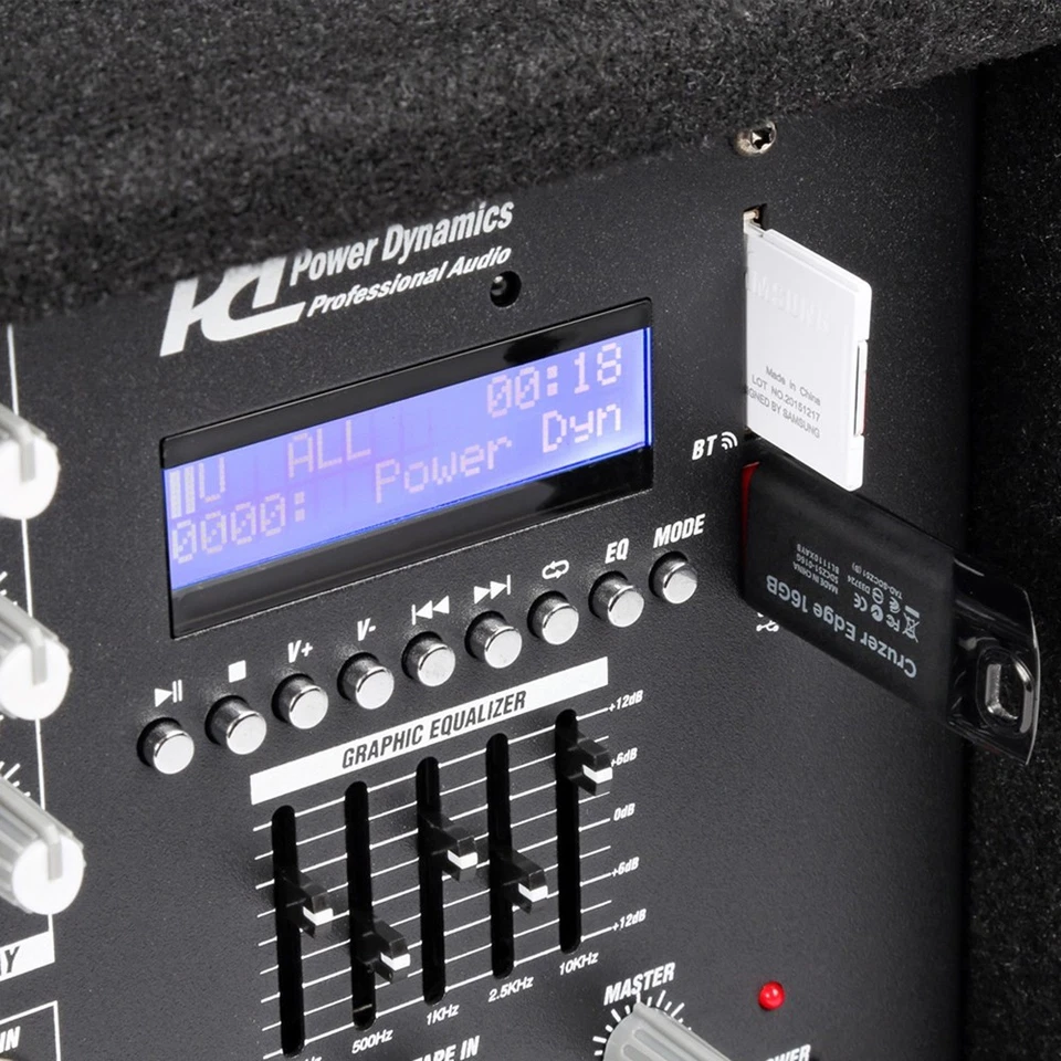 Power Dynamics PDM-C805A 8-Channel Mixer Amplifier 800W PA System Live Sound - Image 3 of 4