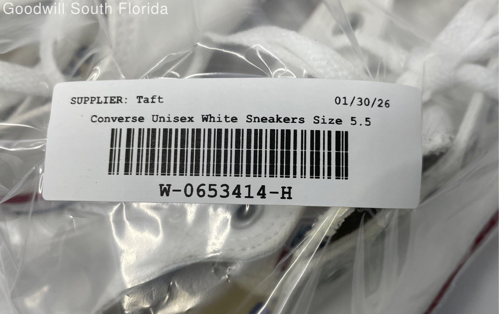 Converse Unisex Chuck Taylor All Star M7652 White Sneakers Shoes Size M5.5 W7.5 thumbnail 8