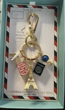 True to Form  Travel to Paris  Eiffel Tower Bag Charm  NEW