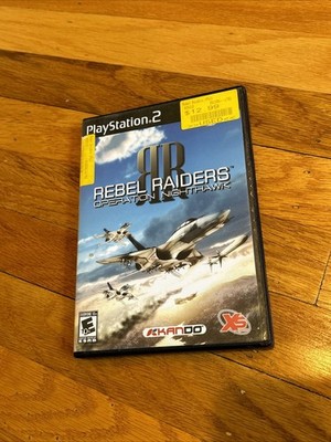 Rebel Raiders: Operation Nighthawk (Sony PlayStation 2, 2006) With Booklet