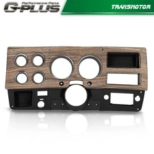 Fit For 1975-1980 Chevy GMC Pickup Truck Dash Bezel Gauge Cluster Cover w/o AC