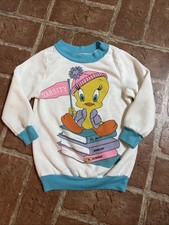 Tweety Bird, Child s, Sz 8, 1985, Warner Bros, Sweatshirt, Vintage