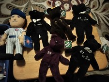 Vintage 1998 BAMM BEANO S 66 SAMMY SOSA 21 MLB Chicago Cubs Plush Bear W/ Tag