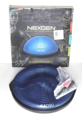 BOSU Nexgen Balance Trainer Ball 65 cm Blue/Black w/ Dual Action Hand Pump