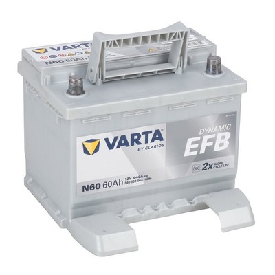 VARTA N60 DYNAMIC EFB Autobatterie Batterie Starterbatterie 12V 60Ah EN640A
