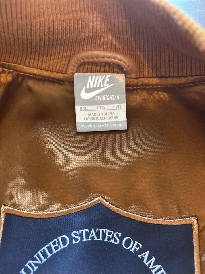 耐克 2012 Team USA Olympic Podium 飞行员夹克尺寸 XXL — 第 4/4 张图片