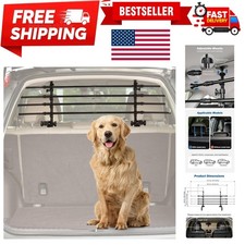 Adjustable Dog Car Barrier for SUVs,Vehicles, Trucks, Upgraded Universal-Fit ...
