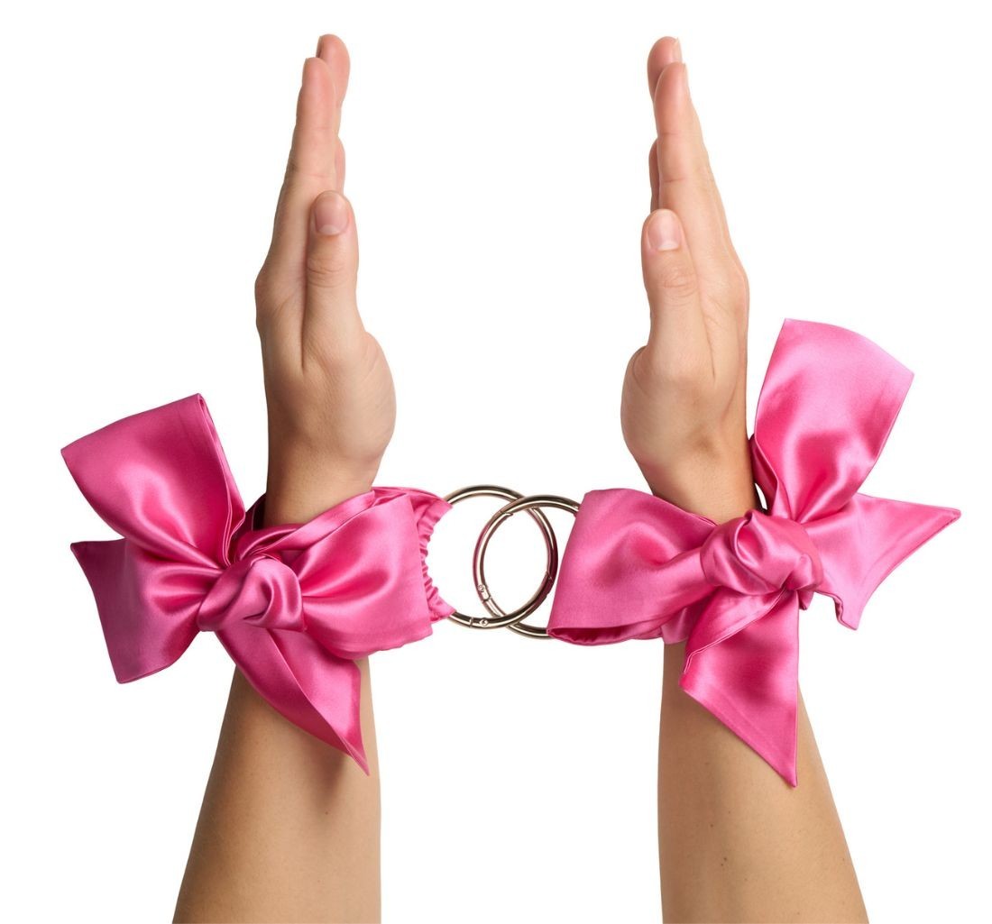 So Divine Luxury Silk Restraints - Pink - Image 2