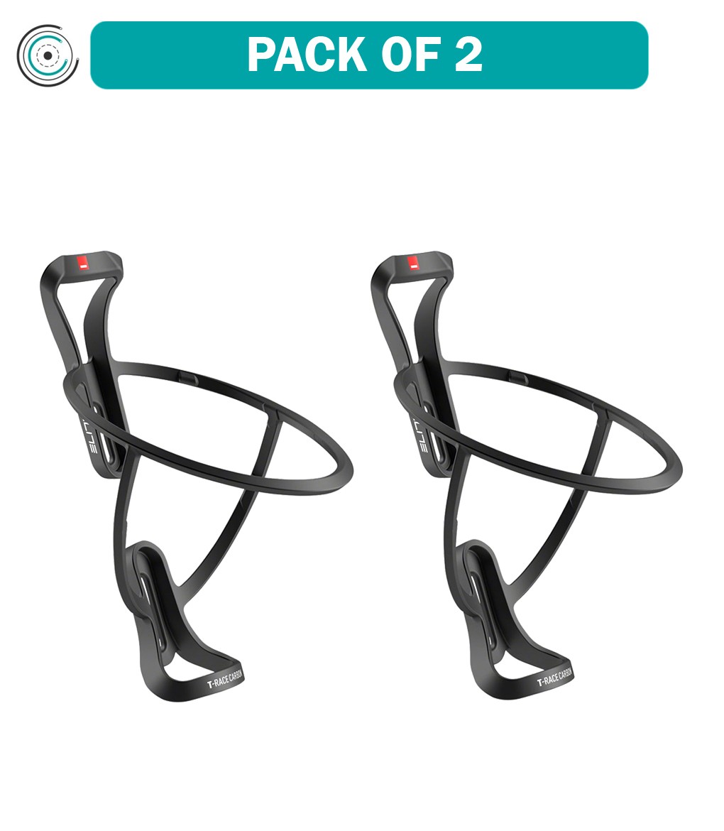 Упаковка из 2 карбоновых бутылок Elite SRL T-Race Carbon для воды - Черный 20190₽