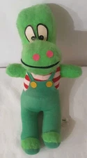 Vintage Etone Albert the Alligator Plush Stuffed Animal Toy 18 Inch Green 1978