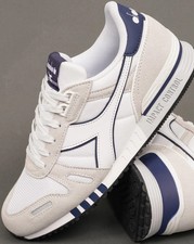 Diadora Titan Trainers White/Nautical Blue