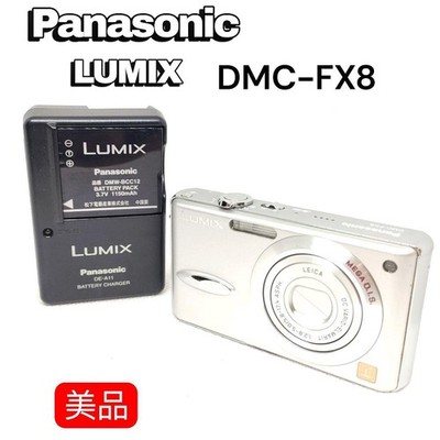 【格安】Panasonic　LUMIX DMC-FX8シルバーIXYデジカメ Beautiful Panasonic LUMIX DMC-FX8 Silver IXY Digital Camera | eBay