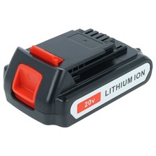 Batteria sostituisce Black & Decker LBXR20, LBX20, LB20, LB2X4020 2Ah 20V
