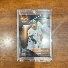 Topps ’26 Chrome Black Orange Refractor 3/25 Xander Bogaerts San Diego Padres 