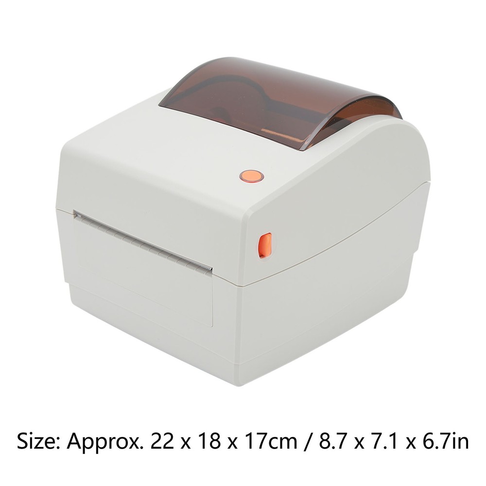 Thermal Label Printer with USB for Office 100-240V US Plug  