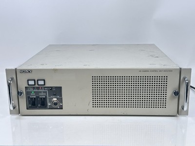 Sony HDCU1000 HD Camera Control Unit w/ x1 AT, x1 AVP, x2 DRX, x1 DTX, x1 EN-A