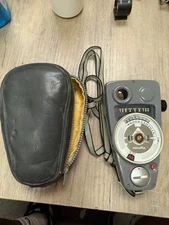 Minolta View Meter 9 Light Meter with Minolta Leather Case