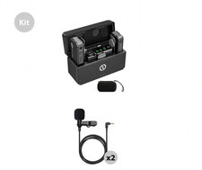 Hollyland LARK MAX DUO 2-Person Wireless Microphone System with Clip-On Mics KIT