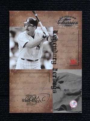 2004 Donruss Classics Legendary Jerseys 26/500 Wade Boggs #LJ-40 HOF 1rp1