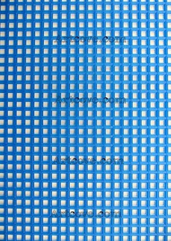 7 Mesh Count Dark Blue Plastic Canvas Sheet 10.5 X 13.5 Inch 1 Sheet - Image 2 of 2