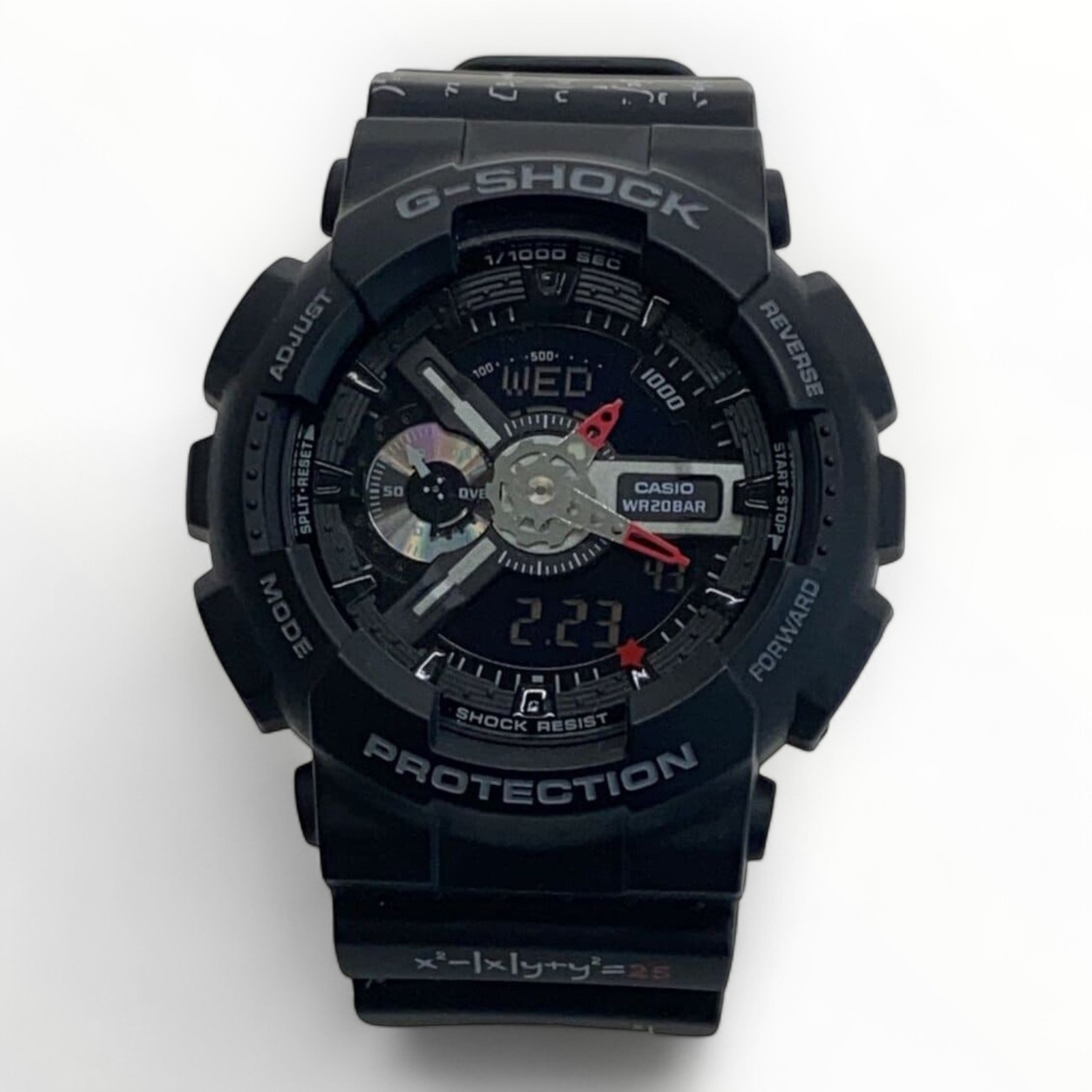 CASIO Ana-Digi Black GA-110LJ Quartz Watch for Men 2.17