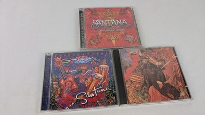 Santana 3x CD Album Bundle - Abraxas - Supernatural - The Ultimate Collection