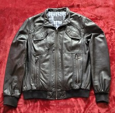 Herren Lamm-Nappa Jacke Größe XXL schwarz