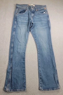 Wrangler Rooted Jeans Mens 29x30 (28x29) Slim Boot Med Blue Cotton Texas Cowboy