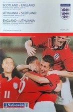 Scotland v England, Lithuania v Scotland, England v Lithuania U17, 2002
