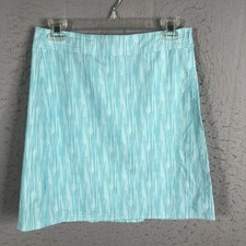 RipSkirt Hawaii Skirt Womens Small Striped Stretch Casual Pocket Beach Cover Up