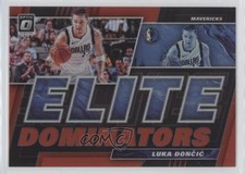 2019 Panini Donruss Optic Elite Dominators Red Prizm 81/99 Luka Doncic #10 4l3