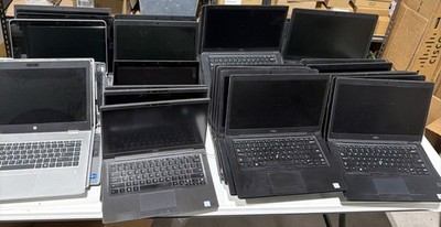 (LOT OF 38) Dell HP Latitude 5490 5480 7480 7400 5470 5450 640 FOR PARTS *READ