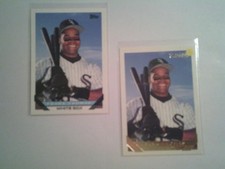 Frank Thomas  2- 1993 Topps # 150 Base & Topps Gold Chicago White Sox