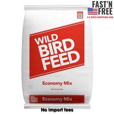 Economy Mix Wild Bird Feed, Value Bird Seed Blend, Dry, 20 lb. New Bag
