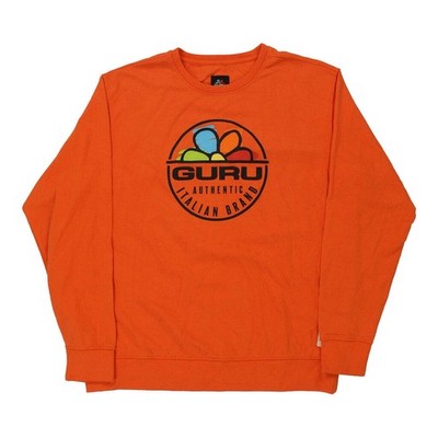 Guru Graphic Sweatshirt - 2XL Orange Baumwolle