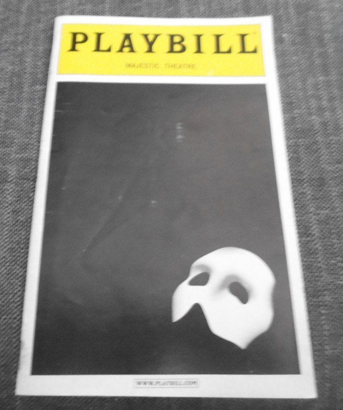 PLAYBILL PHANTN OF THE OPERA MARCH 2005 MAJESTIC THEATRE