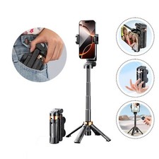 Mini Selfie Stick Tripod with Bluetooth Remote for iPhone/Android Phone
