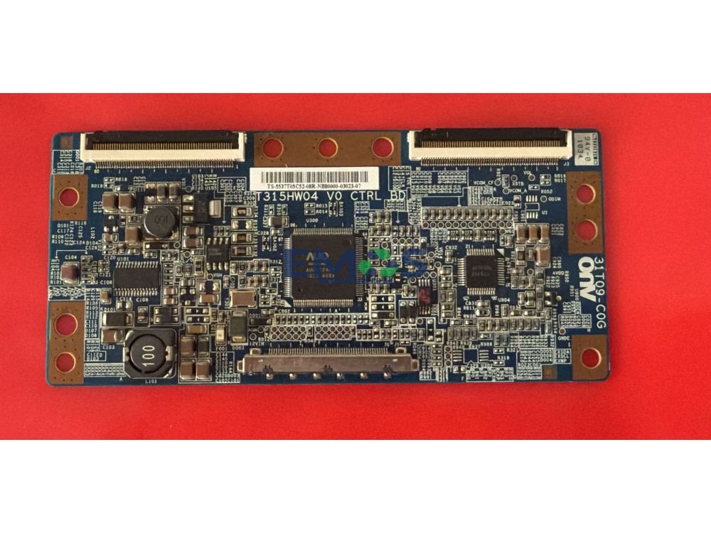 5537T05C52 T315HW04 V0 31T09-C0G TCON BOARD FOR TOSHIBA GENUINE 37RV753