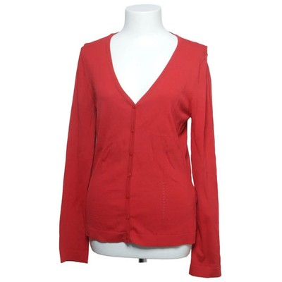 H&M, Strickjacke, Damen, Größe: L, Rot, Polyamid/Viskose, Einfarbig #HvH