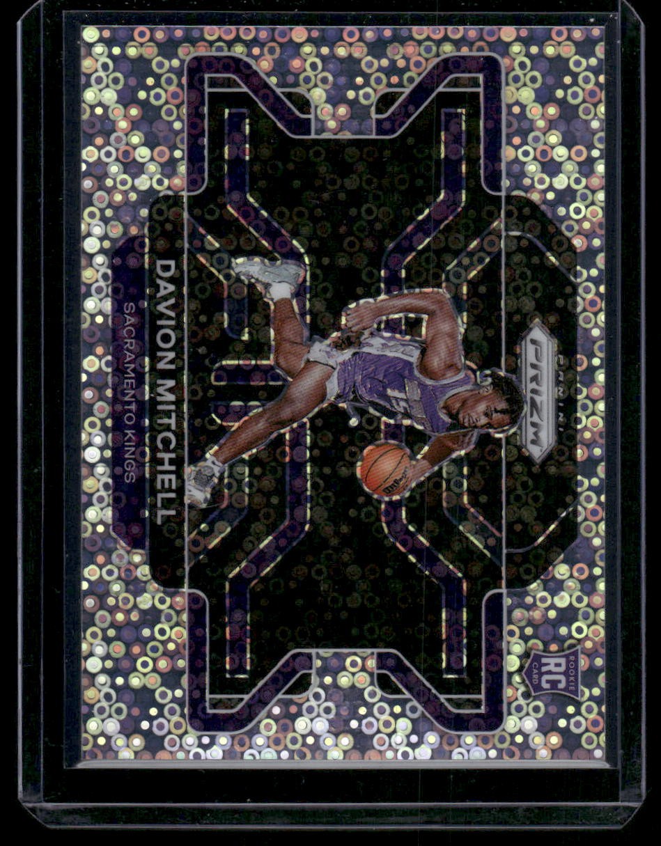 2021-22 Panini Prizm #312 Davion Mitchell Fast Break