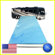 Foamrush 4-Inch Bunk 34 X 75 Gel Memory Foam Rv Mattress Replacement Medium