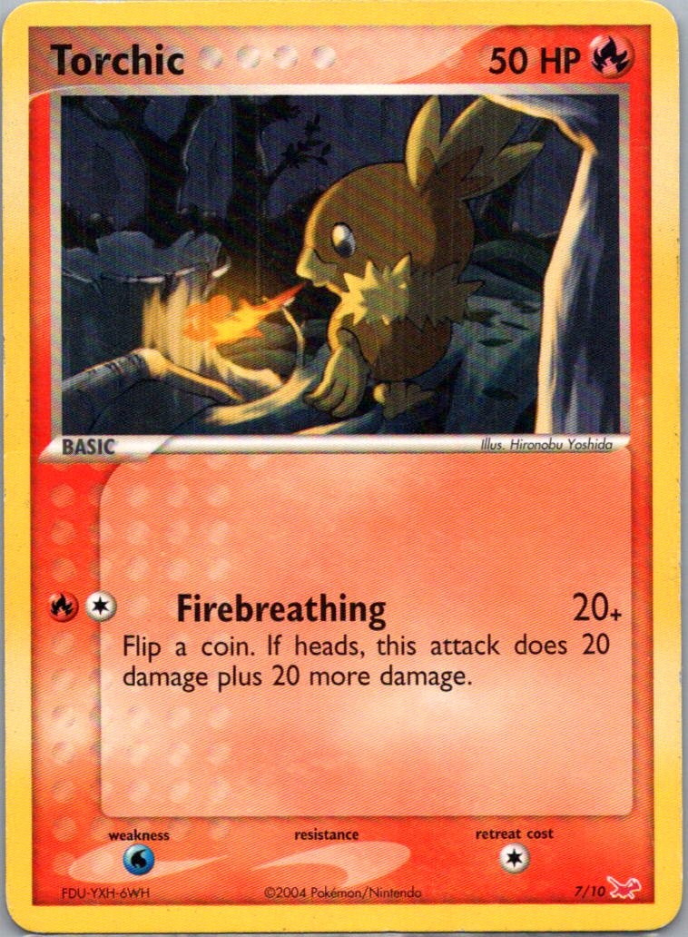 Pokemon TCG Torchic 7/10 EX trainer Kit Latias MP