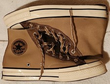 Converse Chuck Taylor All Star High Top Sneakers Brown Tan Cream Women  s/Men  s