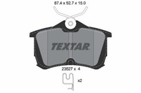 Textar Bremsbelagsatz, Scheibenbremse 2352701 FüR Honda